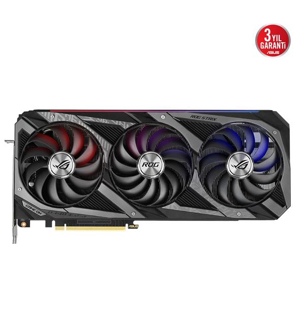 Asus Geforce ROG-STRIX-RTX3070TI-O8G-GAMING 8GB GDDR6X 256bit  OC 2xHDMI 3xDP RGB Ekran Kartı