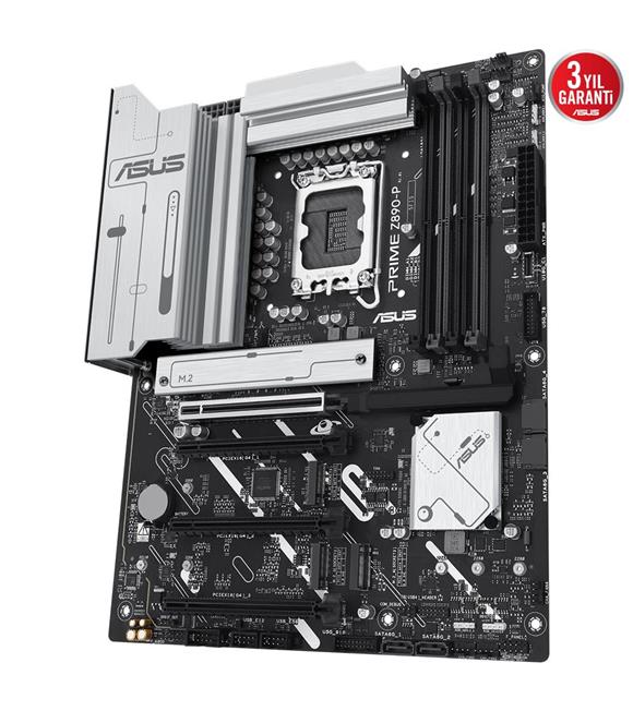 Asus Prime Z890-P 8400MHz OC DDR5 Soket 1851 M.2 HDMI DP ATX Anakart