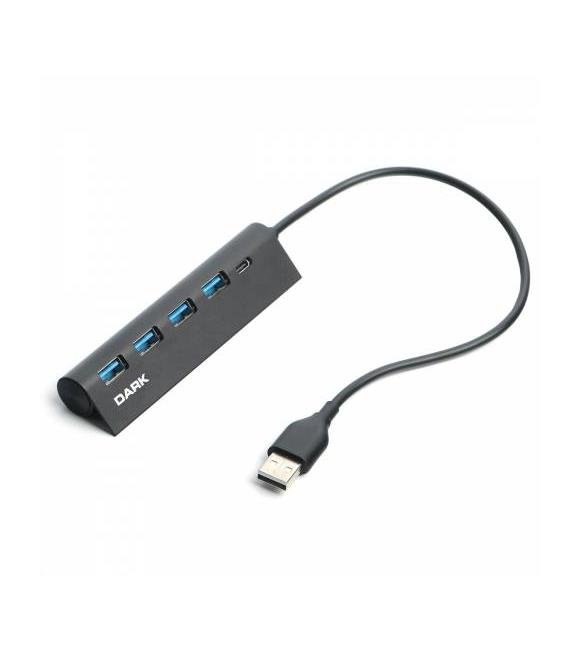 Dark DK-AC-USB346 USB Type-A to 1xUSB-C Charge 4 Port USB2.0 HUB