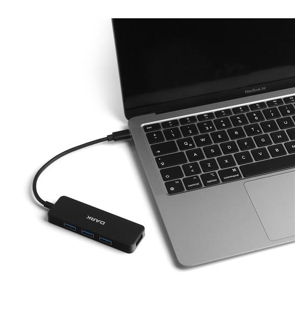 Dark DK-AC-USB31X41A Connect Master Type-C to 4 Port USB-A 3.0 HUB_3