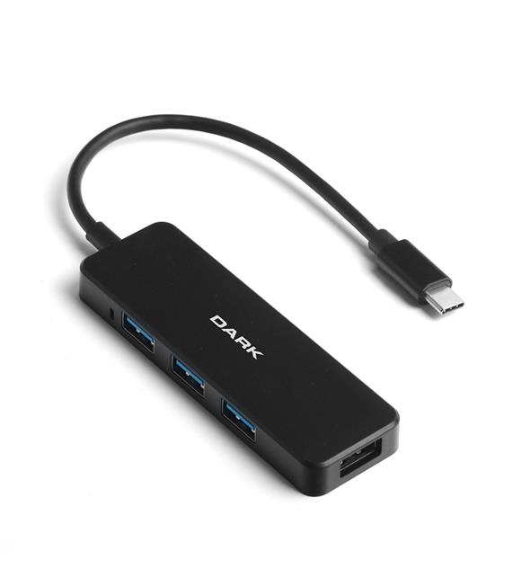 Dark DK-AC-USB31X41A Connect Master Type-C to 4 Port USB-A 3.0 HUB