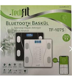 Techfit Dijital Baskül TF-1075 (Bluetooth Özellikli) Hassas Ölçüm (2.5-180kg)