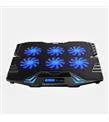 Frisby FNC-5235ST GS6 Notebook Soğutucu (6xFan) LCD Kontrol Panel Metal Izgara 5 Kademeli Yükseklik_1)