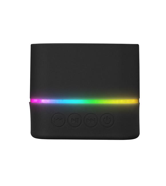 Mikado MD-18BT Siyah DC 5V-USB TF Kartlı Bluetoothlu Led Işklı Şarjlı Speaker