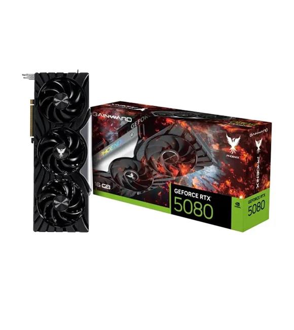 Gainward GeForce RTX5080 Phoenix 16GB GDDR7 256bit Gaming Kırmızı Kutu Ekran Kartı