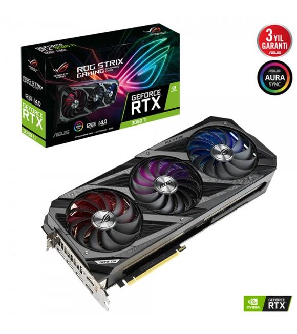 Asus Geforce ROG-STRIX-RTX3080TI-12G-GAMING 12GB GDDR6X 384bit 1695MHz OC 2xHDMI 3xDP RGB