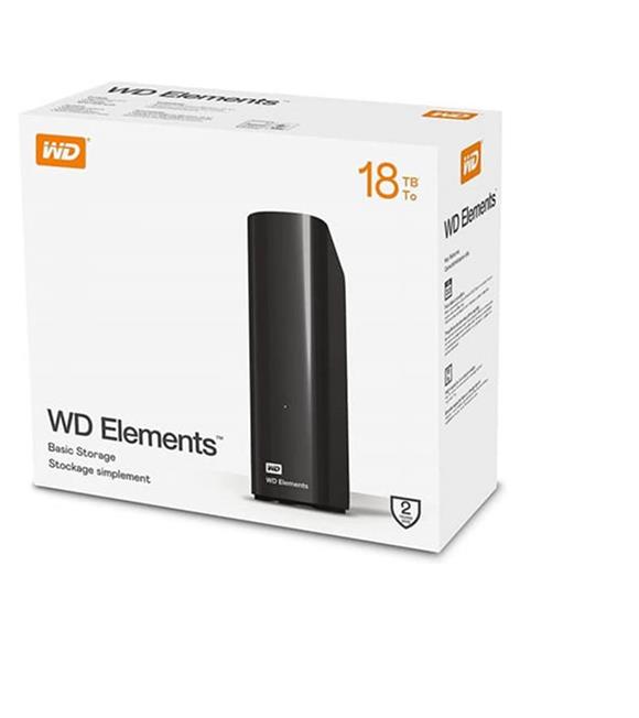 Wd 18TB Elements 3.5" WDBWLG0180HBK-EESN Siyah Harici Disk_1