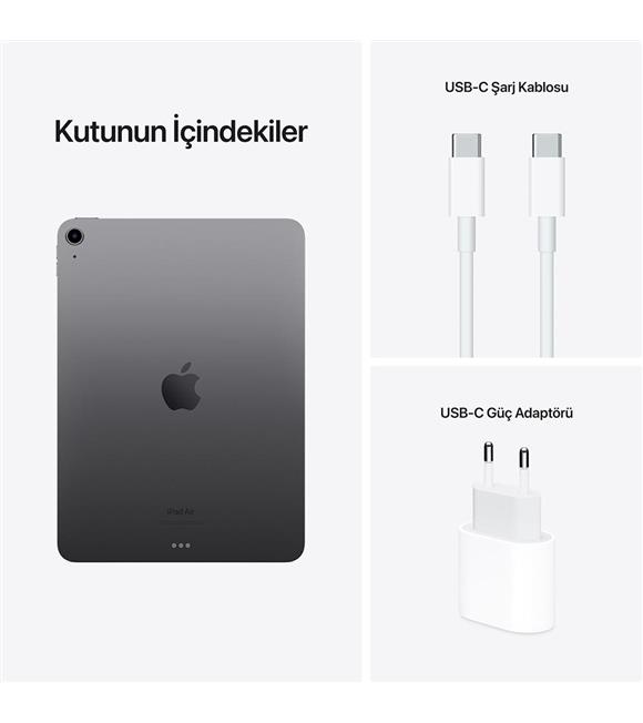 Apple MM9C3TU-A İpad Air 64Gb 5.Nesil Spcae Grey Tablet_5