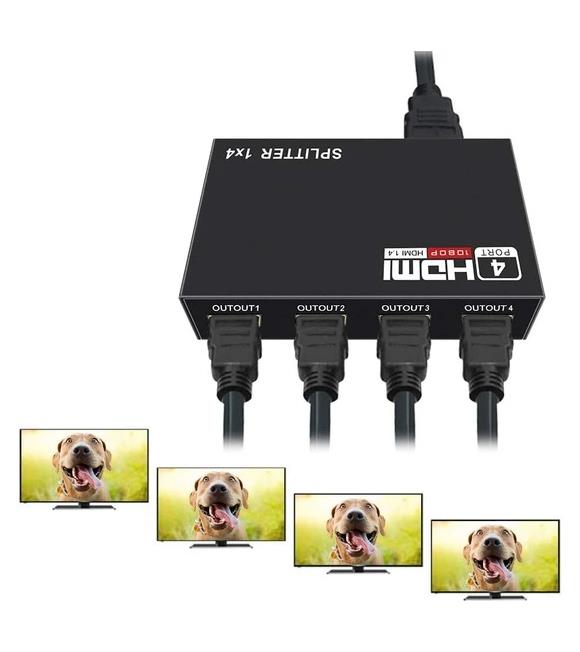 Nova HDMI 1-4 Splitter 1 Giriş 4 Çıkış_1