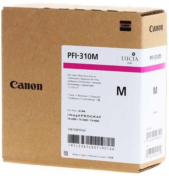 Canon PFI-310M Magenta Kırmızı Plotter Kartuş_1