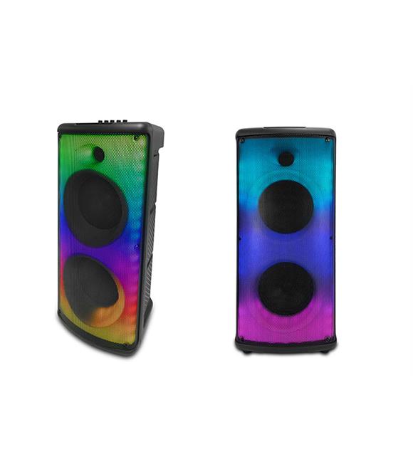 Mikado MD-833KP 7.4V3000mAh 30W Bluetooth-USB-TF-FM-Led Işıklı Kablolusuz Mikrofonlu Toplantı