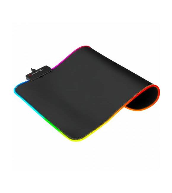 Rampage MP-21 Siyah 252-328-3mm RGB Ledli Gaming Mouse Pad_1