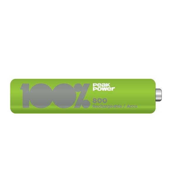 Peak Power AAA Boy İnce Kalem Pil Şarjlı 800mAh 4