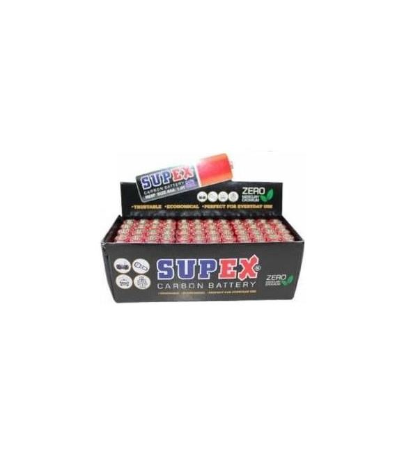 Supex R03 Çinko 60lı İnce Kalem Pil