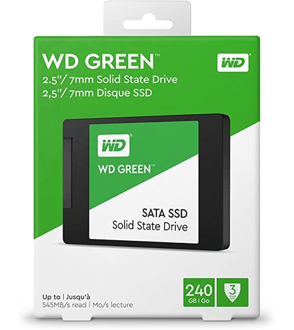 Wd 240GB Green 2.5 545MB-S 3D Nand WDS240G3G0A Harddisk_4