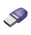 Kingston DTDUO3CG3-256GB DataTraveler microDuo 3C 200MB-s dual USB-A + USB-C Flash Bellek