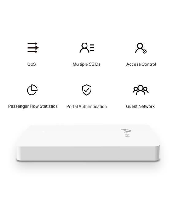 Omada Tp-Link EAP235 Wall Duvar Tipi 1200 Mbps MU-MIMO Kablosuz Access Point_4