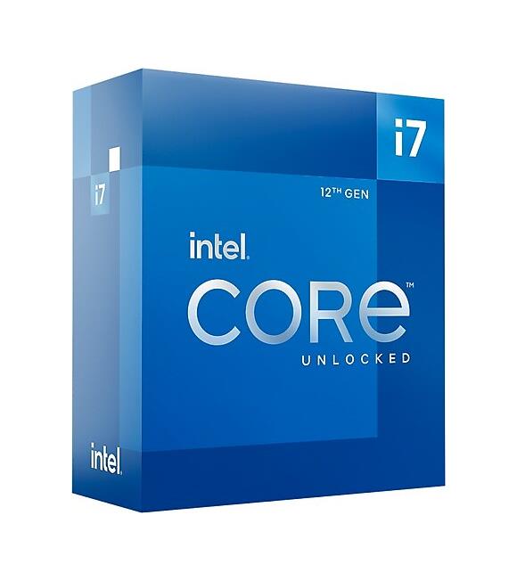 Intel Alder Lake Core i7 12700K 3.6Ghz 1700P 25Mb Box (Fansız) (125W) 12.Nesil Kutulu Box İşlemci