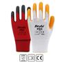 Beybi PN3 Beyaz Sarı 10 Beden Polyester Örme Nitril Eldiven 12li Paket EN388 (2121X)