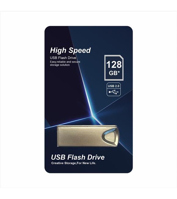 Elba 128GB Metal 2.0 USB Flash Bellek