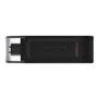 Kingston DT70 128GB USB-C 3.2 Gen 1 Type-C Flash Bellek