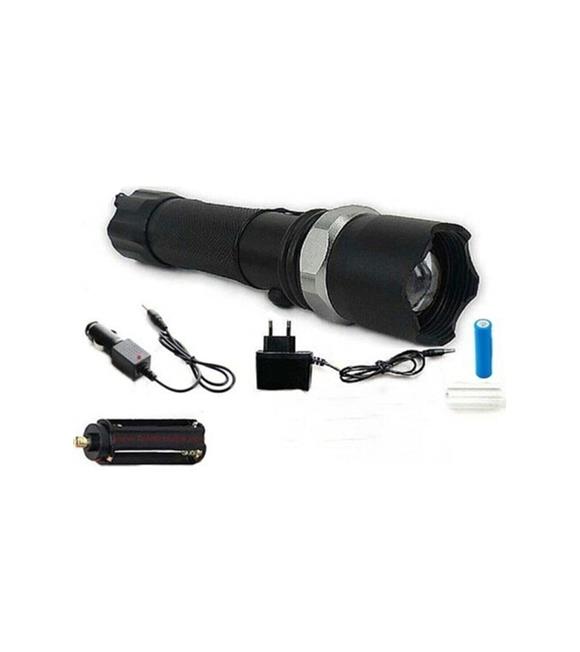 KamaStar Km-110 Flashlight Ledli Şarjlı Elfeneri