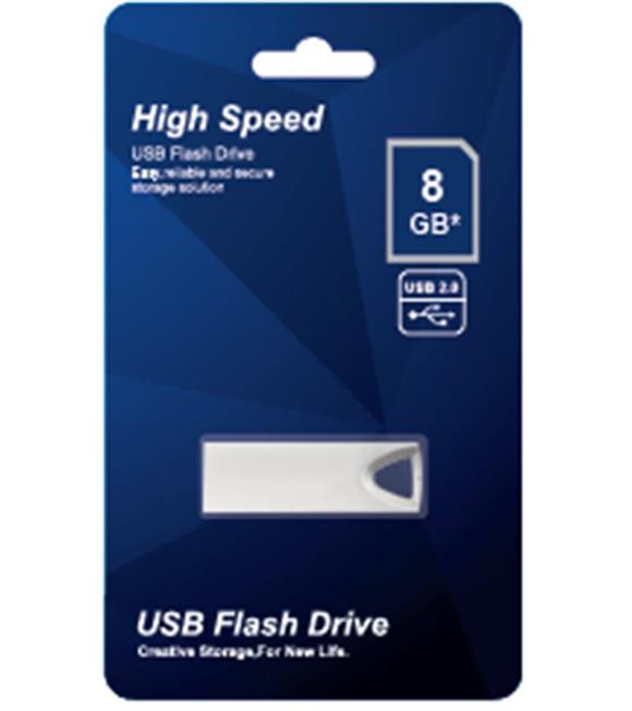 Elba 8GB Metal 2.0 USB Flash Bellek