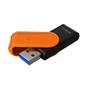 Kingston DTXS-256GB 256GB Portable USB 3.2 Gen1 DataTraveler ExodiaS (Black-Orange) Flash Bellek