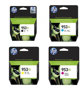 HP L0S70AE + F6U16AE + F6U17AE + F6U18AE 953XL Kartuş Seti