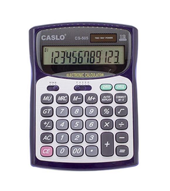 CSL CS-505 12 Hane Masa Tipi İşlem Kontrollü Su Geçirmez Hesap Makinesi