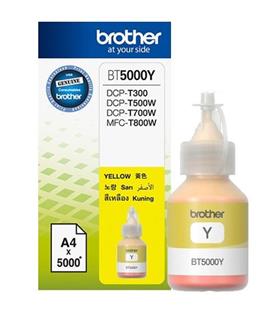 Brother BT5000Y Yellow Sarı 5.000 Sayfa Şişe Mürekkep DCP-T300-310-500-510-700-710 MFC-T800-810