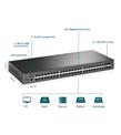 Omada Tp-Link TL-SG3452X 48 Port 10-100-1000 Mbps Yönetilebilir Switch 10GE 4 Port SFP_3)