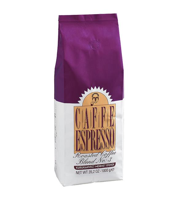 Mehmet Efendi No:3 ROASTEDBLEBD ESPRESSO 1000GR Çekirdek Kahve