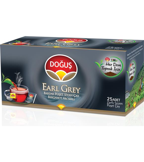 Doğuş Early Grey Süzen Poşet Çay 100x2gr