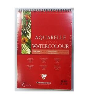 Claırefontaıne Teknik Resim Kağıdı Sulu Boya Etival Classıc Üsten Spiralli A4 300 GR EK93618