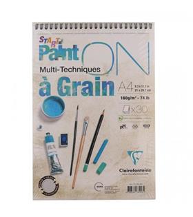 Claırefontaıne Resim Defteri Paınt-On A Graın Start Çizim Blok 30 YP A4 160 GR PD966418