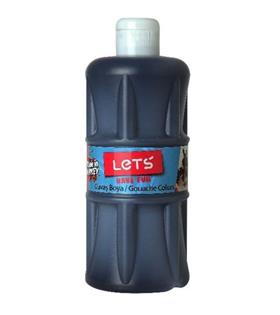 Lets Guaj Boya 500 ML Plastik Siyah L-5109