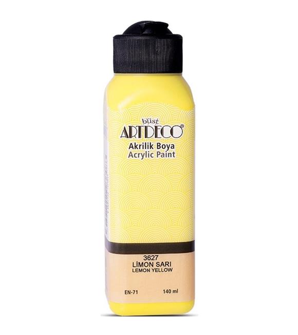 Artdeco Akrilik Boya 140 ML Limon Sarı 070R-3627