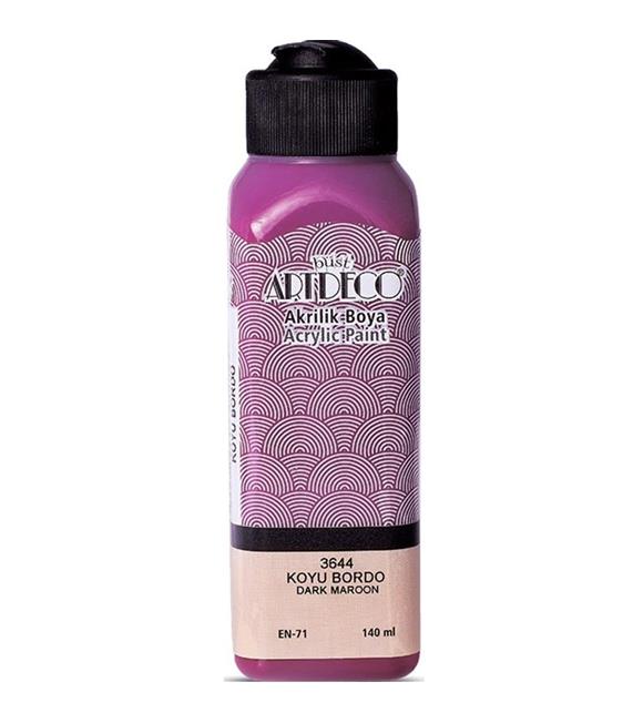 Artdeco Akrilik Boya 140 ML Koyu Bordo 070R-3644