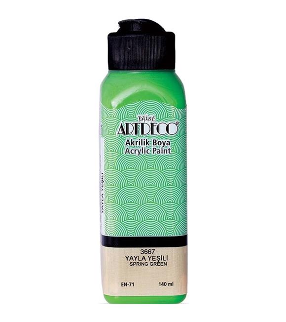 Artdeco Akrilik Boya 140 ML Yayla Yeşili 070R-3667