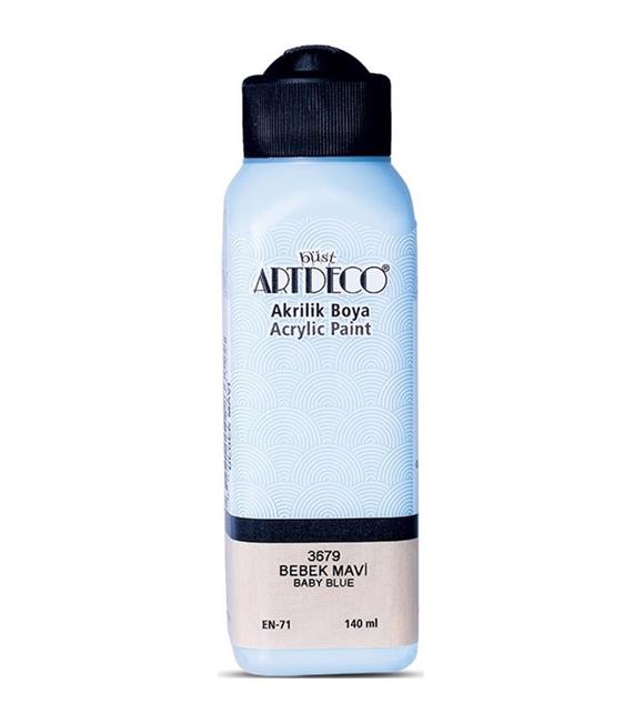 Artdeco Akrilik Boya 140 ML Bebek Mavi 070R-3679