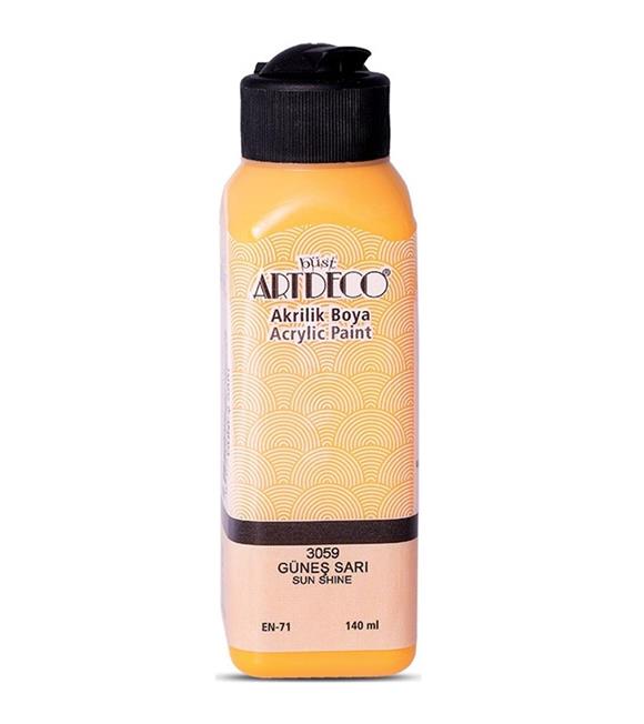 Artdeco Akrilik Boya 140 ML Güneş Sarı 070R-3059