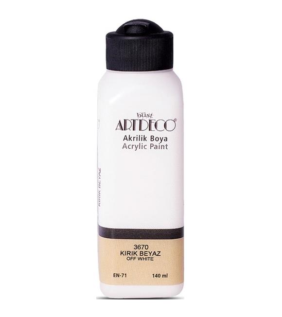 Artdeco Akrilik Boya 140 ML Kırık Beyaz 070R-3670