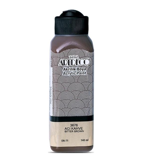 Artdeco Akrilik Boya 140 ML Acı Kahverengi 070R-3676