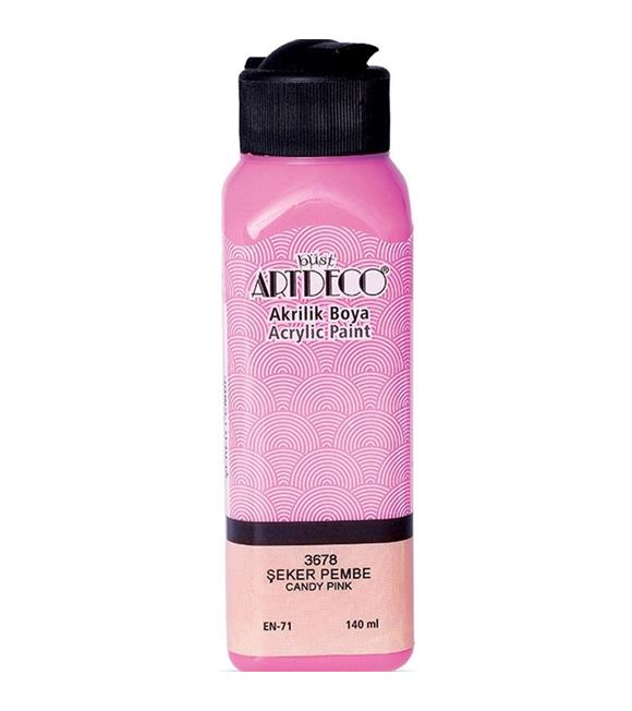 Artdeco Akrilik Boya 140 ML Şeker Pembe 070R-3678