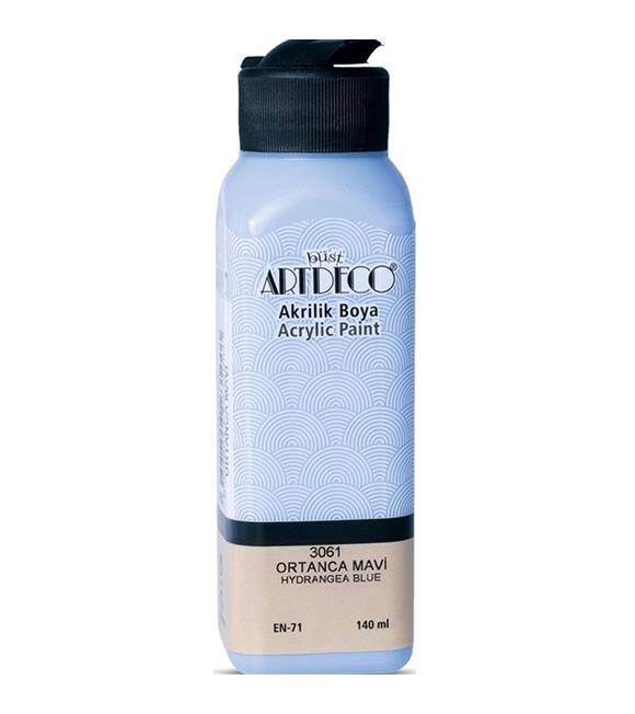 Artdeco Akrilik Boya 140 ML Ortanca Mavi 070R-3061