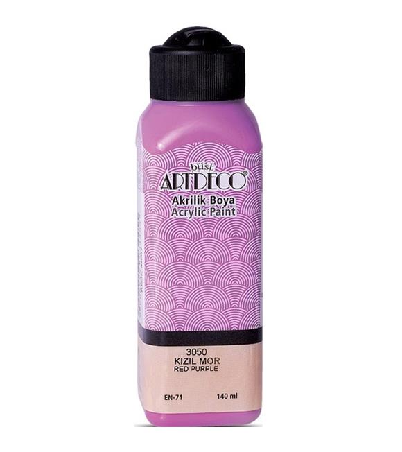 Artdeco Akrilik Boya 140 ML Kızıl Mor 070R-3050