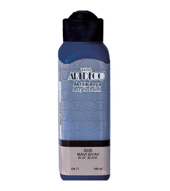 Artdeco Akrilik Boya 140 ML Mavi Siyah 070R-3035