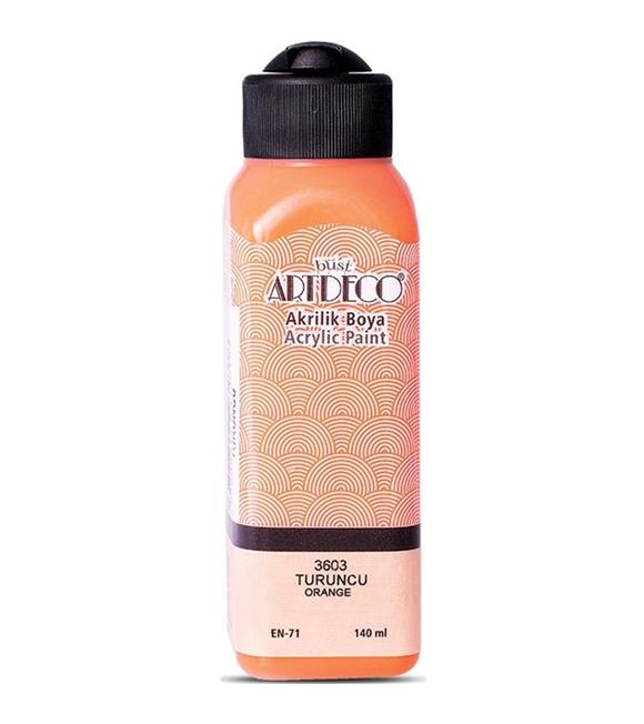 Artdeco Akrilik Boya 140 ML Turuncu 070R-3603