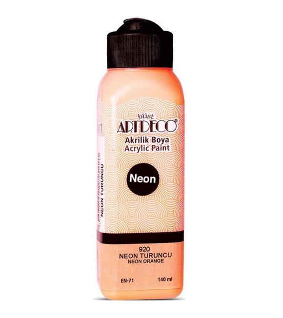 Artdeco Akrilik Boya 140 ML Fosforlu Turuncu 070R-920